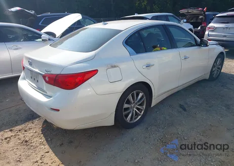 2015 Infiniti Q50 Premium from USA, damaged, VIN JN1BV7AP5FM333958